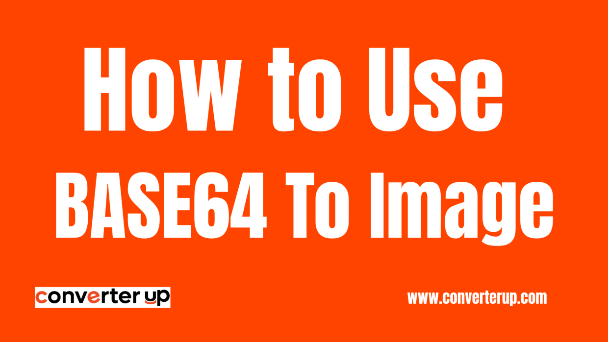 How to Use Base64 to Image Online 