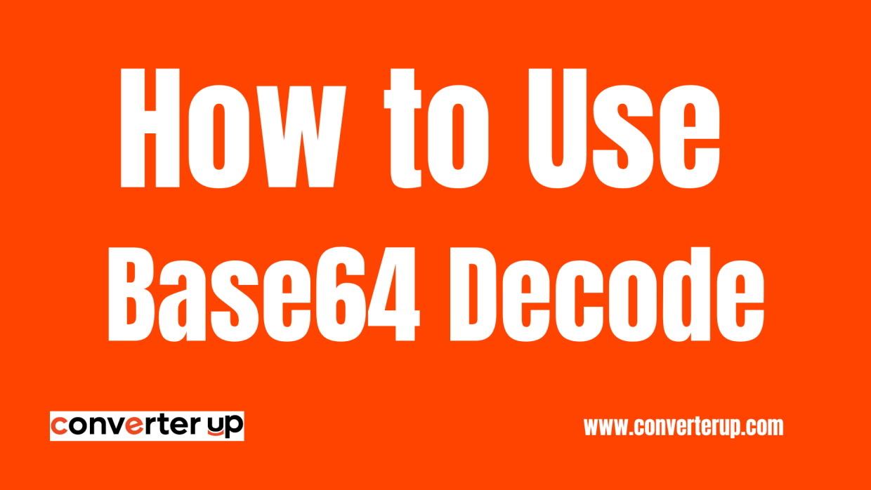 How to Use Base64 Decode Tool 